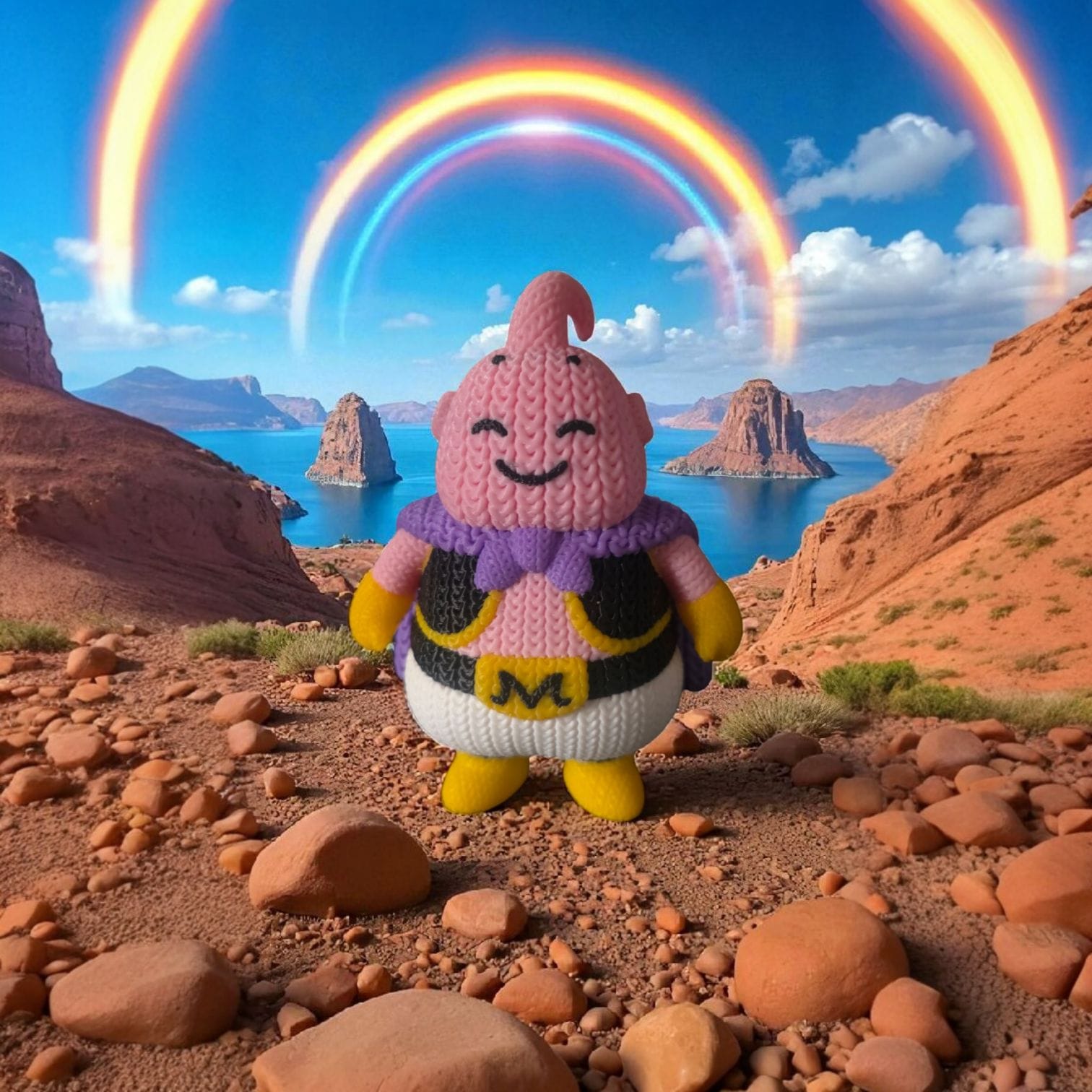 Fat Buu - Knitted - Crochet